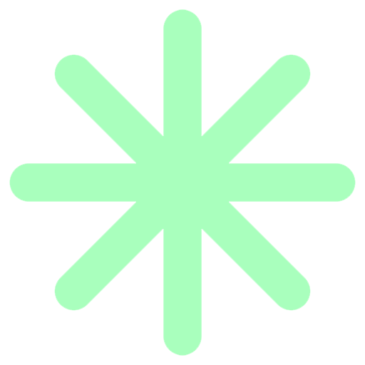 pastelgreenasterisk Emoji