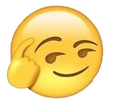 tapping_temple_smirk Emoji