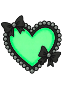 Greenpearlbowheart Emoji