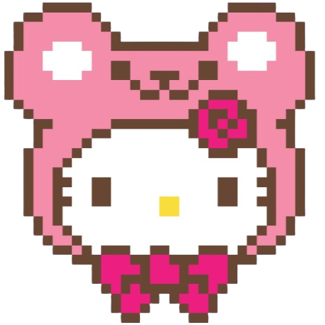HelloKittyPinkBear Emoji