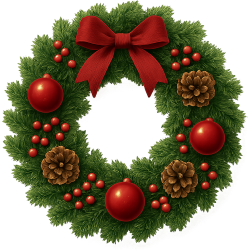 Christmaswreath Emoji