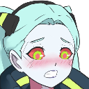 rebBlush01 Emoji