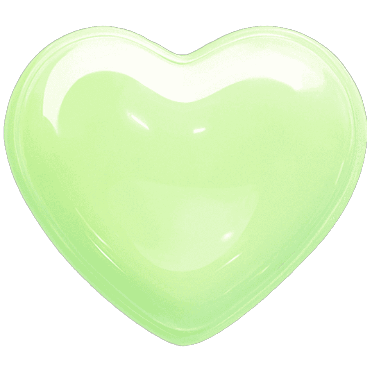 ShinyHeartGreen Emoji