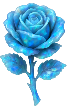 Blue_rose Emoji