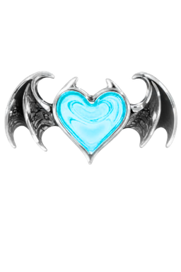LightBlueWingHeart Emoji