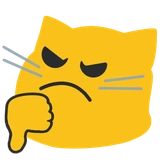 CatBlobThumbsDown Emoji