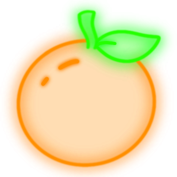 neon_orange Emoji