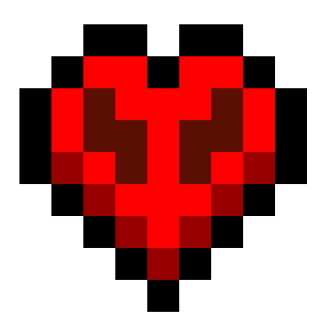 MinecraftHardcoreHeart Emoji
