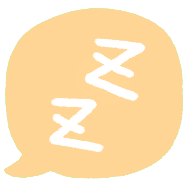 SpeechBubbleSleep Emoji