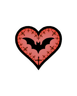 Redgothicbatheart Emoji
