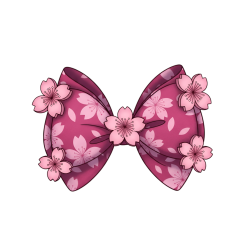 Pinkcherryblossomhairbow Emoji