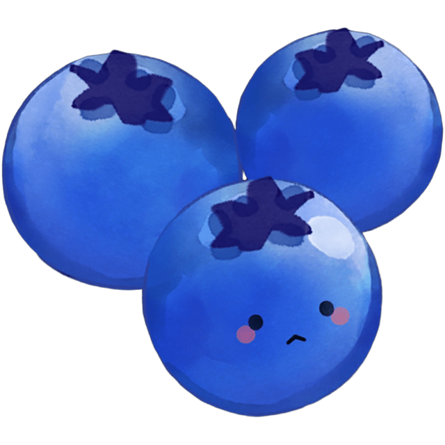 FruityBlueberries Emoji