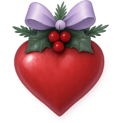 Redchristmasheart Emoji