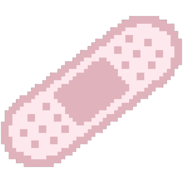 PinkPixelBandage Emoji