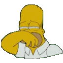HomerSobbing Emoji