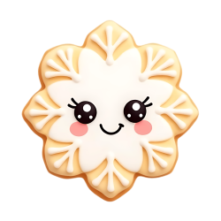 Cookie_snowflake Emoji