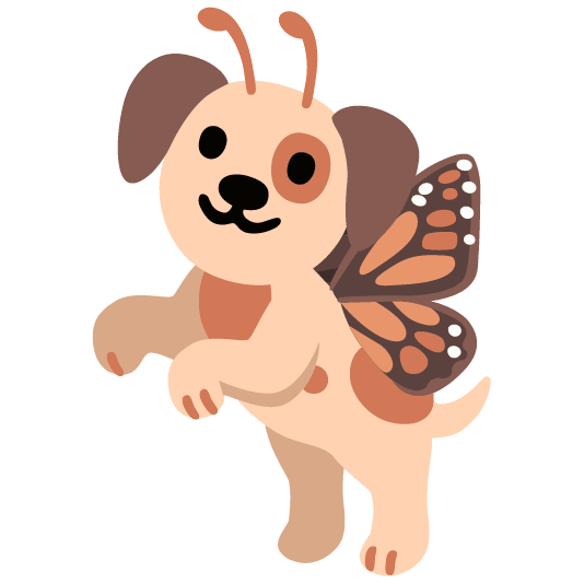 Butterflydog Emoji