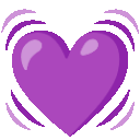 purpleheart Emoji
