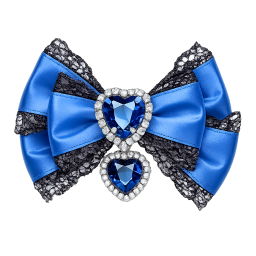 Blueheartjewelbow Emoji