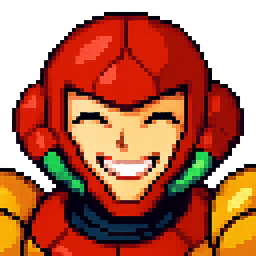 SamusAransmiling Emoji