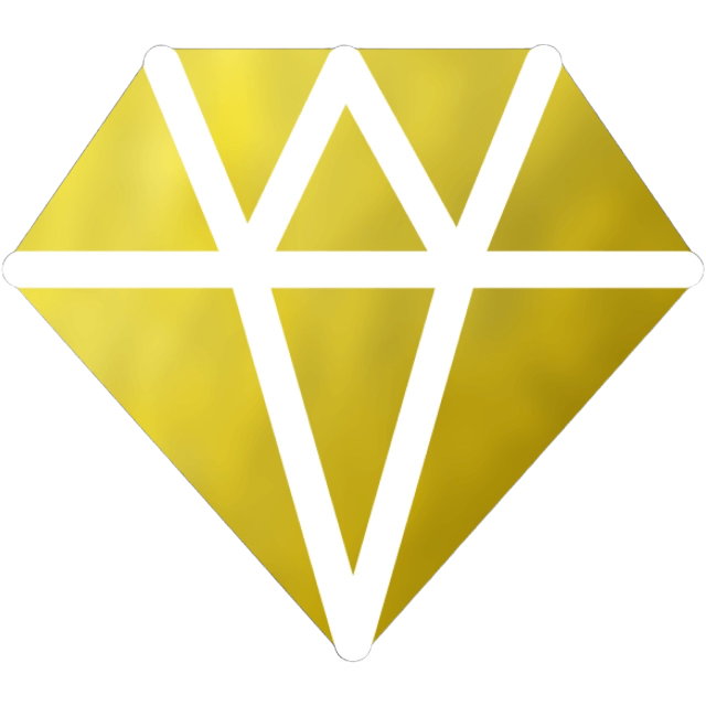 DiamondGoldAndWhite Emoji