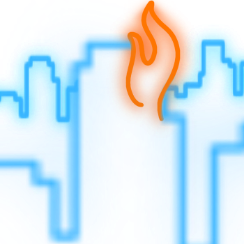 BurningCityBuilding Emoji