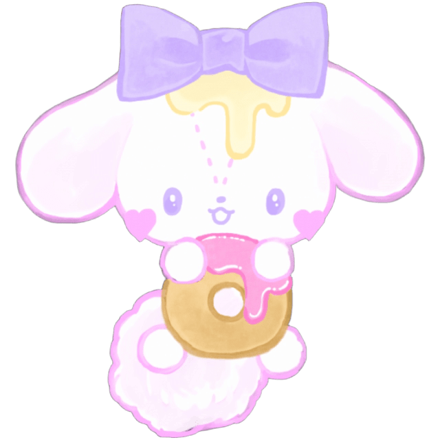 PastelBunnyDoughnut Emoji