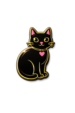 Blackheartcat Emoji