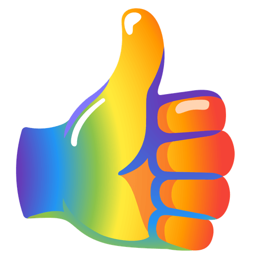 RainbowThumbsUp Emoji