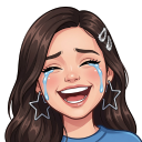 Jenna_ortega_Laugh Emoji