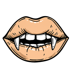 Beigevampirelips Emoji