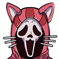 Kittyghostface Emoji