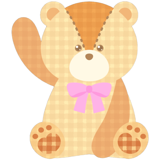 TeddyBearWaveCaramel Emoji