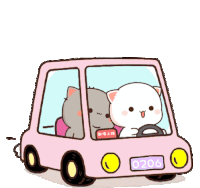 PeachGomaPinkCar Emoji