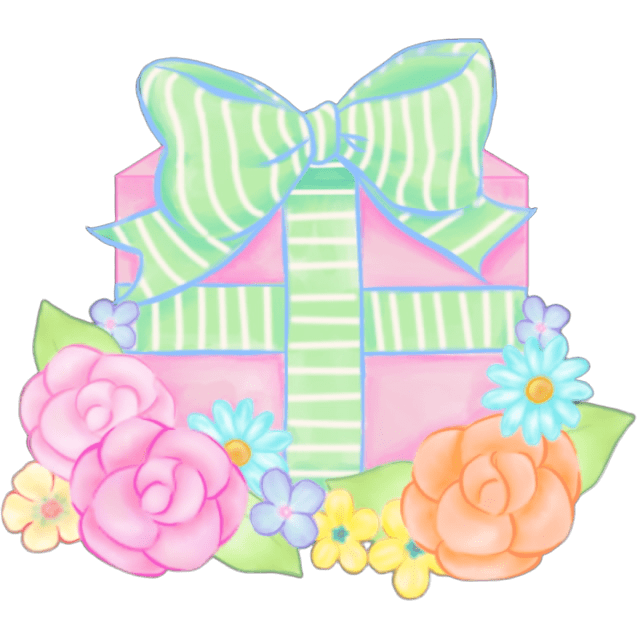 FloralBirthdayGift Emoji