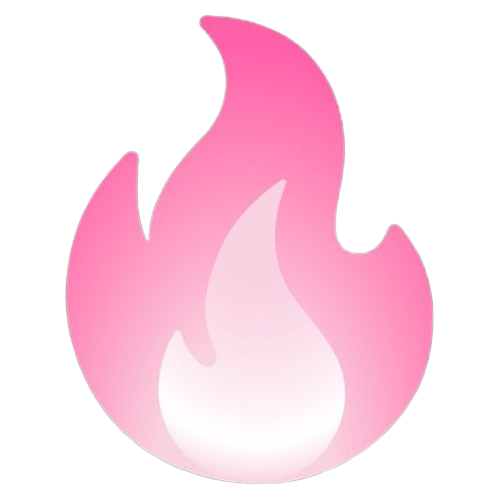 PinkFlameStill Emoji