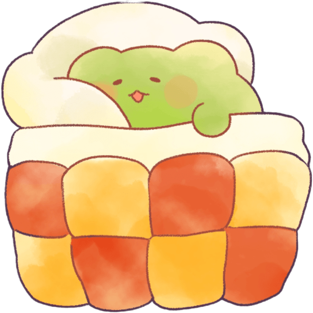 FFFroggieSleeping Emoji