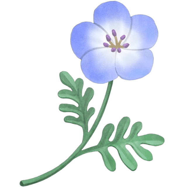 BlueFlowerFull Emoji
