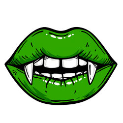 Greenvampirelips Emoji