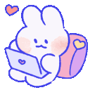 BunnyBusy Emoji