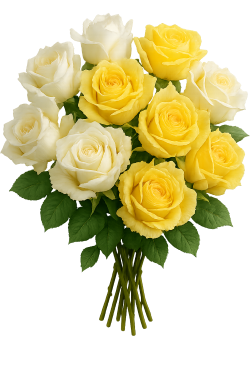 Whiteyellowroses Emoji