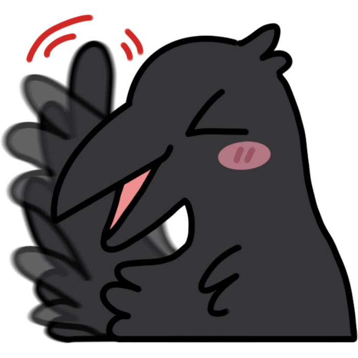 Crowwave Emoji