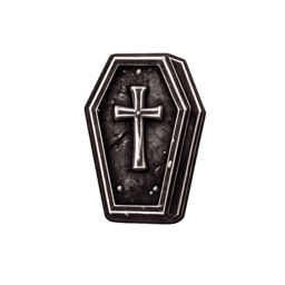 Blackgothiccrosscoffin Emoji