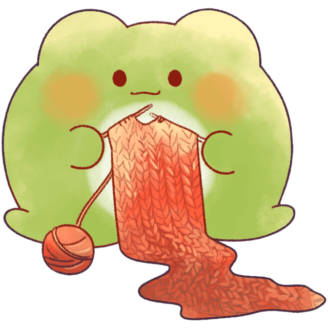 FFFroggieKnitting Emoji