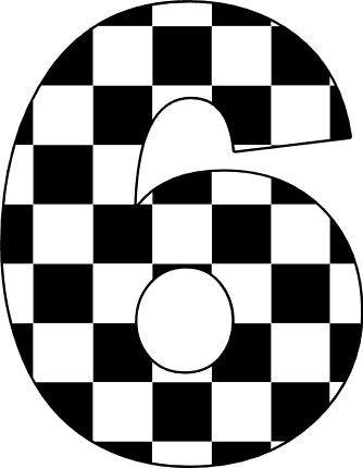 Checkered_Six Emoji