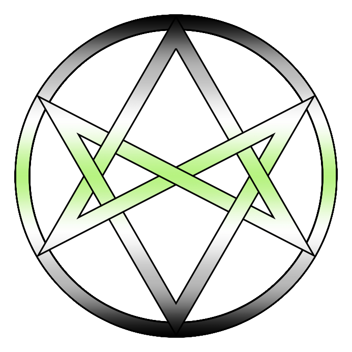 hexagram_agender Emoji
