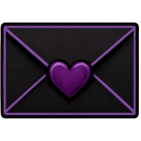 Goth_envelope Emoji