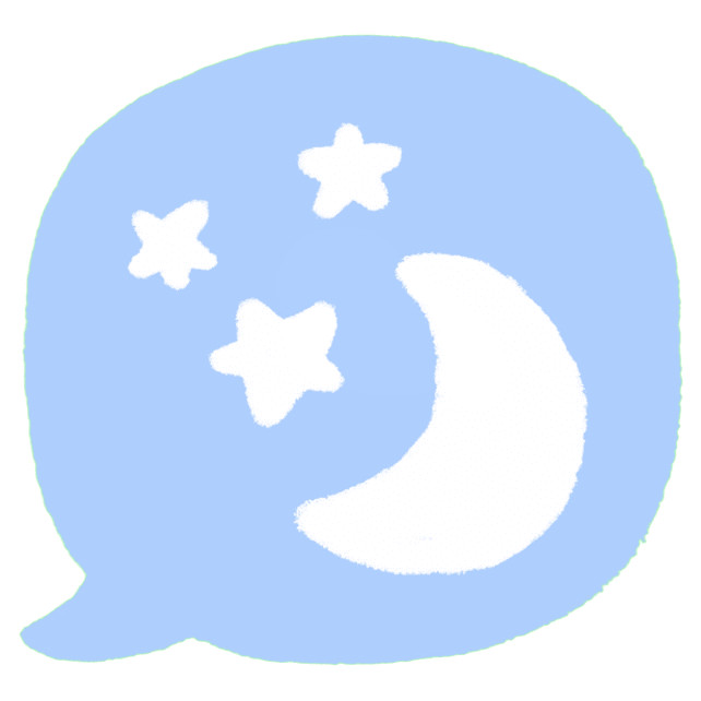 SpeechBubbleNight Emoji