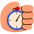 stopwatch_blue_hand_timer_YT Emoji