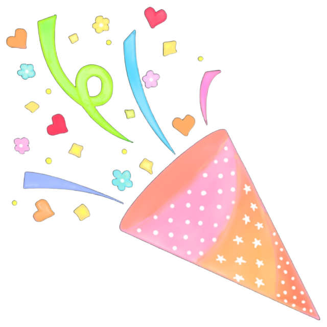 FloralConfettiPopper Emoji